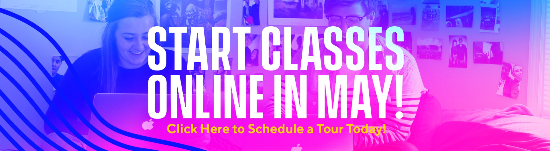 Start classes online in may