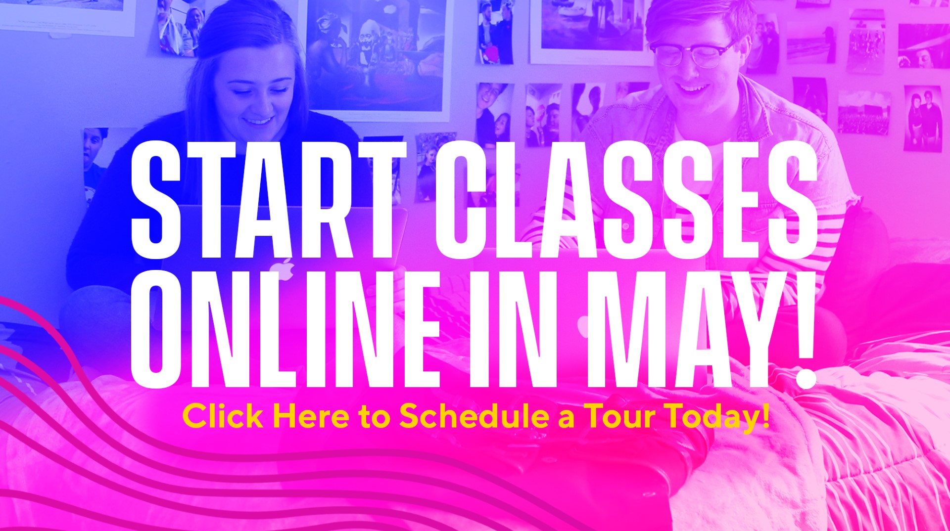 Start classes online in may